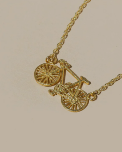 🚲Bicycle Necklace - Gold