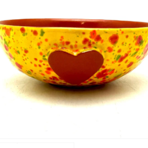 Papillon artisan bowls. Artisan Bowls Yellow